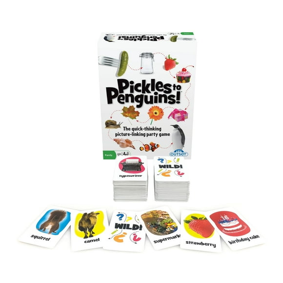 El juego de grupo Outset Pickles to Penguins 2+ jugadores o más de 8 años