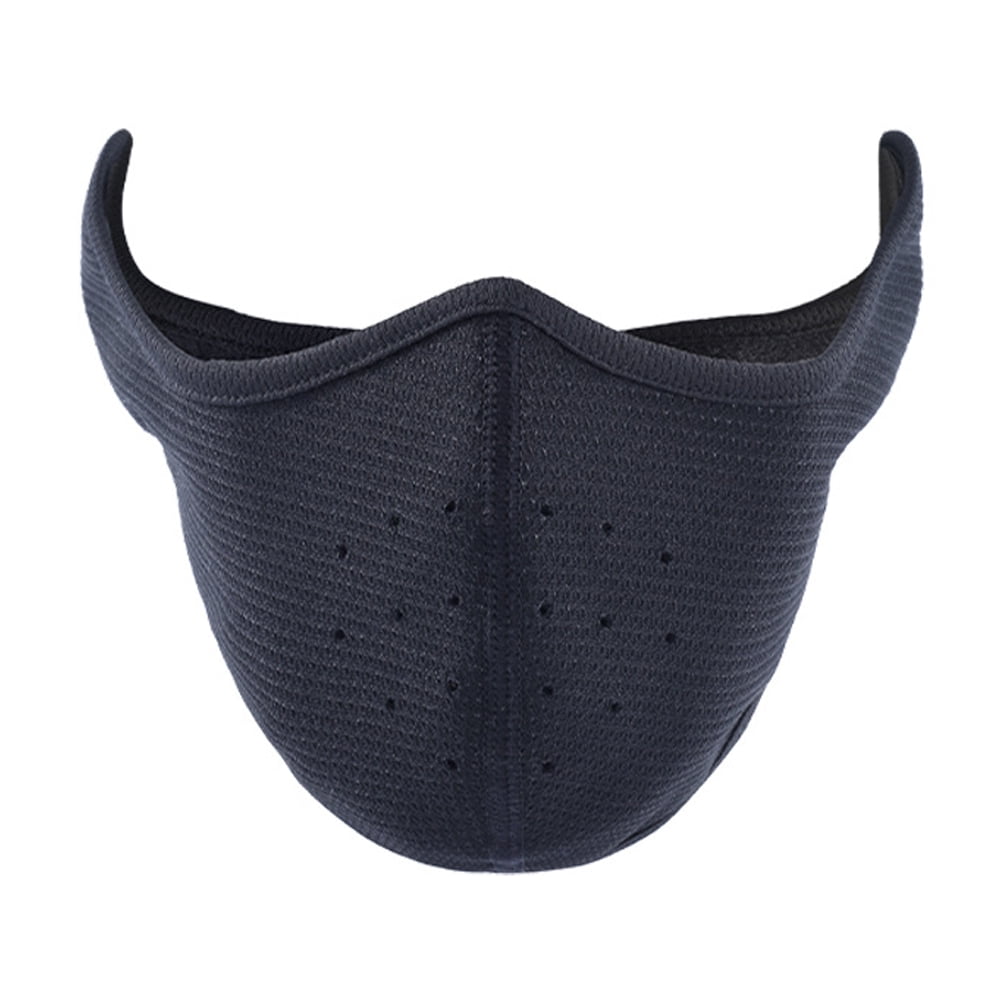 Winter Face Mask For Men Women Fleece Windproof Half Face Mask With