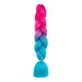 thumbnail image 4 of trenzada Jumbo, extensión de cabello trenzado sintético de 23,62 pulgadas, extensión sintética para rendimiento, fiesta y vacaciones B41, 4 of 9