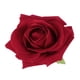 thumbnail image 1 of Horquilla de tela roja con forma de rosa, broche de flores artificiales, accesorio para el cabello de novia para fiestas y presentaciones navideñas., 1 of 6