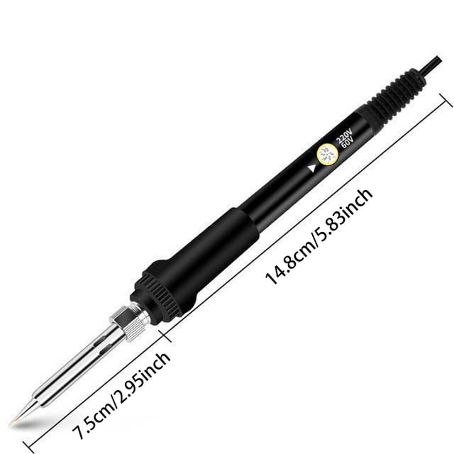 JJKBVCLO 60W US Spec Internal Heated Soldering Home Electronics Tool Temperature Control Constant Heat Soldering