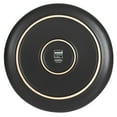 thumbnail image 5 of Gibson Soho Lounge Nardini 12 Piece (Service for 4) Plates and Bowls Reactive Glaze Dishes Stoneware Ceramic Dinnerware Set - Black and Blue, 5 of 11