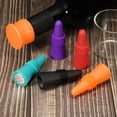 thumbnail image 5 of Uxcell Silicone Wine Bottle Stoppers Sealer Caps Cover for Drink Red 8Pack, 5 of 5