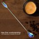 thumbnail image 2 of 1 cuchara de cóctel de acero inoxidable, herramienta para mezclar café y bebidas con mango largo (n. ° 1) Unbranded JY10777-01, 2 of 9