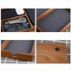thumbnail image 5 of Bandeja Organizadora de Sintético con 4 Compartimentos, de Madera, para Mesita de Noche, para Guardar Teléfono, Joyas, Escritorios y Tocador., 5 of 5
