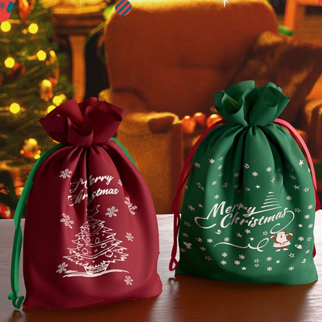 Organizadores de regalo onlyliua Bolsa en Cordón de Navidad