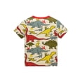 thumbnail image 5 of WIBACKER 3-8Y Toddler and Little Boys 2-Piece Dinosaur Pajamas Set 100% Cotton Short Sleepwear Kids Summer Pjs, 5 of 9