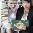 thumbnail image 6 of XYX Case for iPad Air 13 (2025)/iPad Air 13 (2024)/iPad Pro 12.9 inch (2022/2021/2020/2018) with 360 Degree Rotating, Hand Strap, Shoulder Strap, Emerald Green, 6 of 7