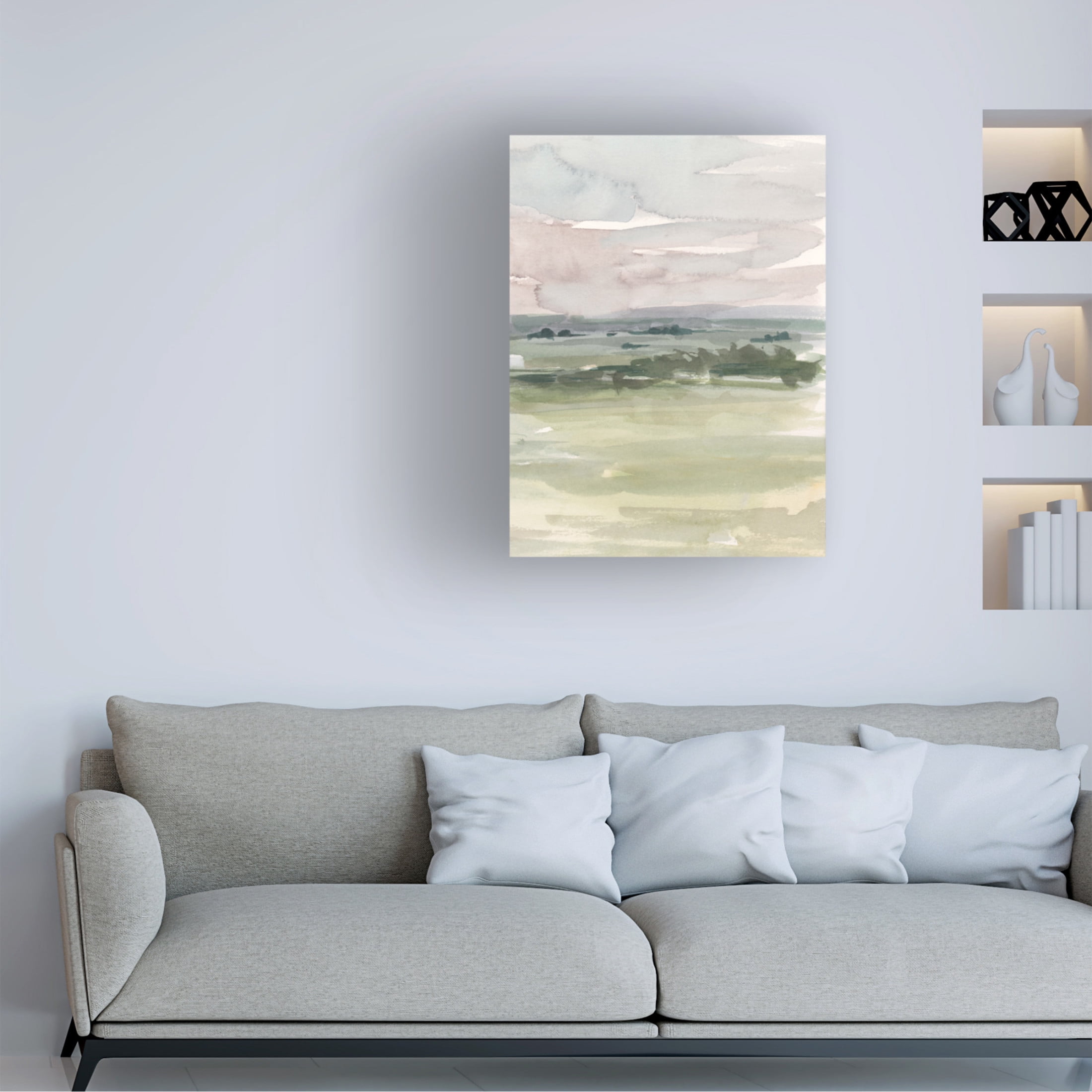 Trademark Fine Art Ethan Harper  Distant Treeline Vista II Canvas Wall Art
