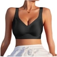 thumbnail image 4 of Xdegoge Bras for Women Full Coverage Minimizer Seamless Support Lifting Wireless Bralettes Adjustable Strap Comfortable No Underwire, 4 of 6