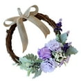 thumbnail image 5 of Simulated Rose Flower Wreath for Door and Wall Decor Garland 1 Set Wedding and Party Ornament, 5 of 10