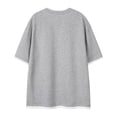 thumbnail image 4 of Leey-World Men's T Shirts Men's T Shirt Short Sleeve Cotton Blend T-Shirts Cre(Grey,2XL), 4 of 4