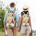 thumbnail image 5 of Yiaed Christmas Card With Gnomes Print Backpack, Premium Laptop Backpack, Travel Backpack for Women, Lightweight Backpacks, Comfortable Back Pack-Medium, 5 of 5