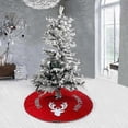 thumbnail image 5 of 90cm Christmas Tree Skirt, Christmas Tree Stand Cover, Christmas Tree Decoration, Merry Christmas Tree Skirt Christmas Tree Mat, Moose Christmas Decor, 5 of 5