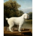 thumbnail image 3 of Stubbs, George 12x14 Black Modern Framed Museum Art Print Titled - White Poodle in a Punt, c. 1780, 3 of 5