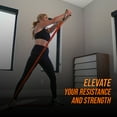thumbnail image 3 of Stroops Slastix® Toner 4:1 Stretch with Foam Handles, 4 ft., 10 lb. Very Light Resistance – Resistance Band for Strengthening – Strength & Resistance Training Workouts – Home Fitness Equipment – For, 3 of 5