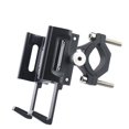 thumbnail image 1 of Black Soporte para teléfono con manillar de motocicleta, soporte para Gps para teléfono móvil de 4,5-7 pulgadas, 1 of 4