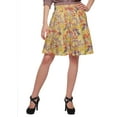 thumbnail image 5 of Moomaya Printed Women Short Skirts Cotton Mini Skirts Ladies Casual Clothing, 5 of 6