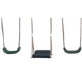 thumbnail image 2 of XDP Recreation Crestview Outdoor Swing Set w/ Slide, Glider, 3 Swings, & See Saw, 2 of 8