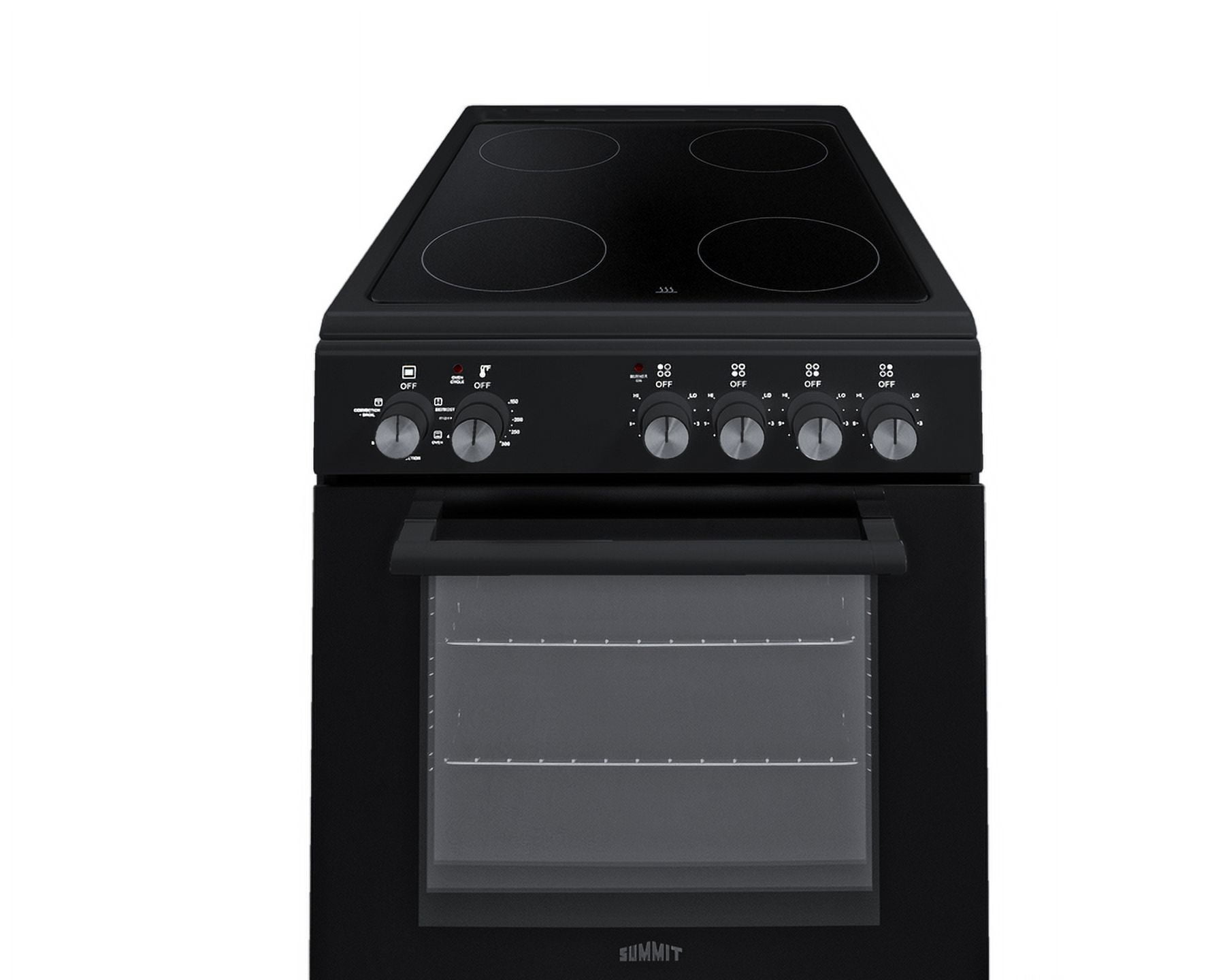 20" Wide Electric Smooth-Top Range