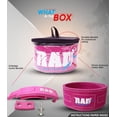 thumbnail image 3 of RAD Weight Lifting Belt for Powerlifting and Deadlifting - Adjustable Lever Buckle Belt for Weightlifting (Pink, L), 3 of 5