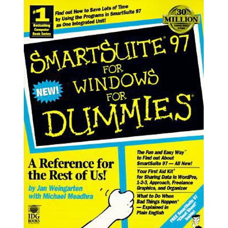 Pre-Owned Smartsuite 97 for Windows for Dummies (Paperback) 156884610X 9781568846101