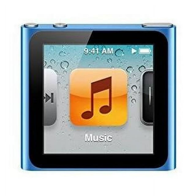 Apple iPod Nano 6ème Génération 8 Go Bleu, État Correct dans Boîte Blanche Simple
