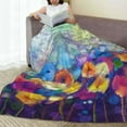 thumbnail image 6 of Sikiie Spring Flower Seasonal Ultra-Soft Micro flannel Blanket Luxury All Seasons Warm Blanket for Bedding Sofa and Travel (4 sizes)-40"x30", 6 of 7
