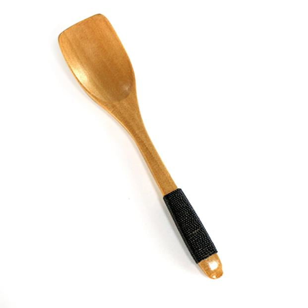 100pcs Kitchen Wooden Spoon Bamboo Cooking Utensil Tool Soup Teaspoon Catering 