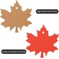 thumbnail image 3 of 150 Pcs Paper Leaves Gift Tags with Ribbon, Maple Leaf Tags for Thanksgiving, 3 Styles Fall Leaves Labels, Fall Cutouts for Autumn Thanksgiving, Classroom Leaves Cutouts Artificial, 3 of 14