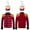 A Red, variant on Aislor Kids Boys Drum Trumpet Team Honor Guard Uniform Tassels Adorned Blazers Tops with Hat 4-16 Royal Blue 16