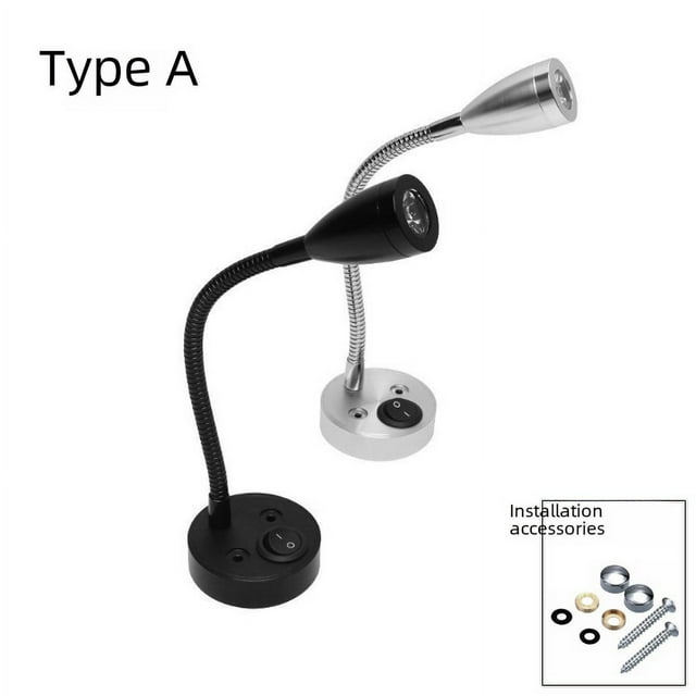 Lampe de Lecture RV 12v Lampe de Chevet yacht RV USB Chargeur de Téléphone mobile Éclairage Intérieur LED RV Lampe, Compatibilité Polyvalente.