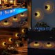 thumbnail image 5 of Decorative Solar Lights Metal Solar Powered Outdoor Decks Step Wall Lights Waterproof Fence Light For Garden Post Patio Backyard Yard Decor, 5 of 8