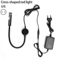 thumbnail image 1 of Magnetic LED Quilting Light for Sewing Machines, Adjustable Gooseneck Sewing Guide with Multi-Mode Line/Cross/Dot Guiding, USB Powered Work Light for Lathe & Woodworking, 13-inch Arm, 1 of 8