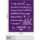 thumbnail image 3 of LHSHID Bible Verse Blanket Flannel Soft and Comfortable Anti static Bed Sofa Blanket 60x80in, 3 of 6