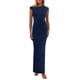 thumbnail image 1 of Vestido PRETTYGARDEN 2025 Maxi sin mangas de un solo hombro azul marino M, 1 of 8