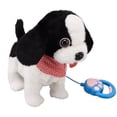 thumbnail image 4 of Peluche de control remoto que camina, ladra y salta para niños: cachorro bailarín interactivo negro, 4 of 8