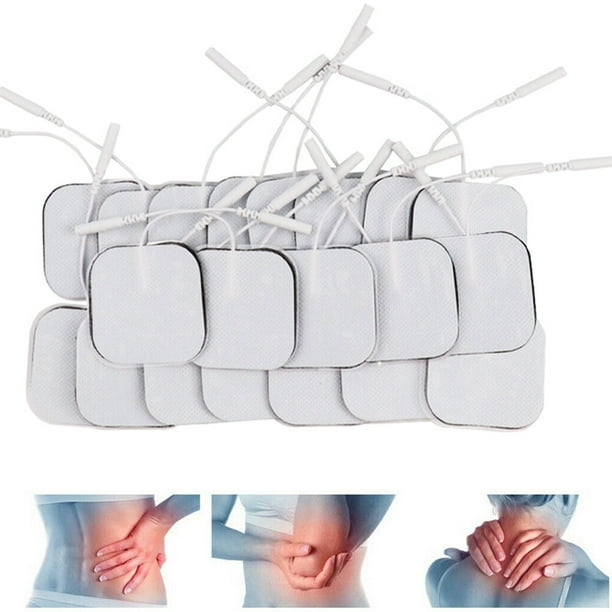 20/40pcs Reusable Tens Machine Replacement Electrode Pads Gel Self Adhesive Electrode Pads for