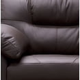 thumbnail image 2 of Sillón Individual de Piel Genuina ConfortoPiel  Toscana Chocolate, 2 of 3