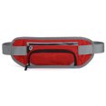 thumbnail image 1 of Guardurnaity Riñonera con cremallera para acampar, senderismo, correr, trotar, cinturón, teléfono, linterna, botella de agua, riñonera ajustable riñoneras Rojo Guardurnaity AP014626-02, 1 of 6