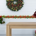 thumbnail image 4 of Billuyoard Juego de 10 pegatinas navideñas para puerta, línea Floral, corona, dormitorio, papel tapiz extraíble para el hogar, decoración de boda, Kits de decoración para fiestas No.04 Billuyoard HA008929-04, 4 of 6