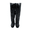 Black, variant on Women's Back Lace Side Zipper Knee High Casual Flat Heel Boots Shoes ( Black, 7.5)
