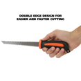 thumbnail image 5 of GreatNeck Double Edge Wallboard Saw with Rubber Grip, 6 inch, 5 of 8