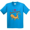 thumbnail image 3 of Inktastic I Love Bearded Dragons Youth T-Shirt, 3 of 5