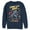 Navy Blue, variant on Men's Superman Come At Me Bro  Sweatshirt Navy Blue Large