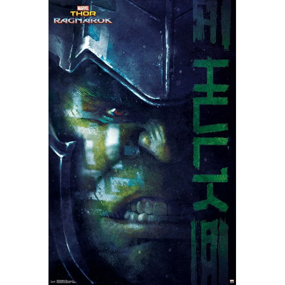 Marvel Cinematic Universe - Thor - Ragnarök - Hulk Wall Poster, 22.375" x 34"