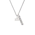 thumbnail image 2 of Delight Jewelry Silvertone Horizontal Year 2019 Silvertone Always My Sister Bar Charm Necklace, 23", 2 of 4