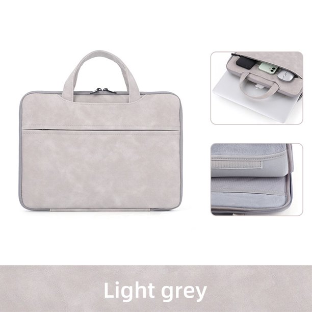 Funda de gran capacidad para ordenador portátil, maletín de 13, 14 y 15,6 pulgadas para Macbook Air Pro M1, Lenovo, HP, Dell y Huawei Fivean unisex