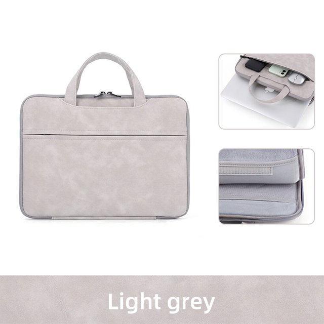 Funda de gran capacidad para ordenador portátil, maletín de 13, 14 y 15,6 pulgadas para Macbook Air Pro M1, Lenovo, HP, Dell y Huawei Fivean unisex