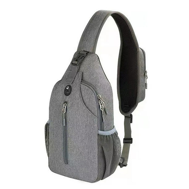 Bolso de pecho a caballo, bolso de ocio para hombre de gran capacidad a la moda, bolso